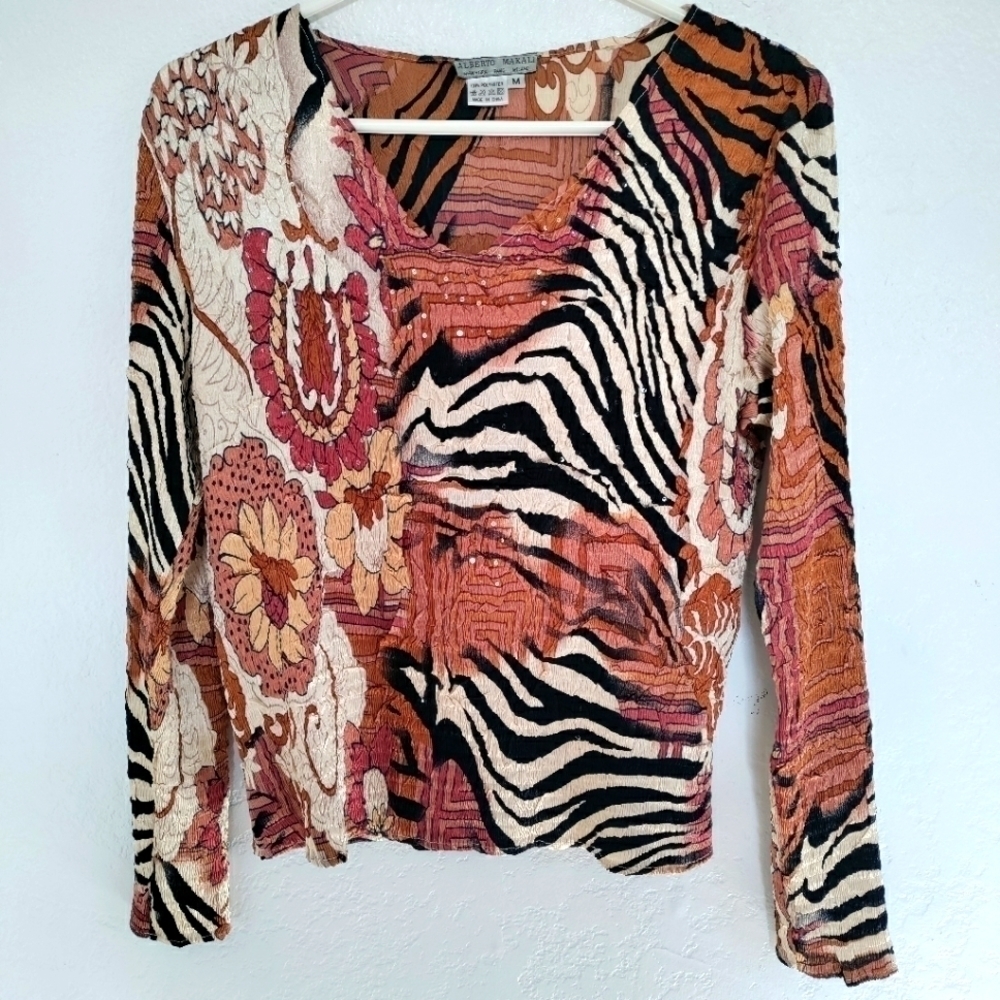𝅺alberto Makali Retro Ladies' Shirt M